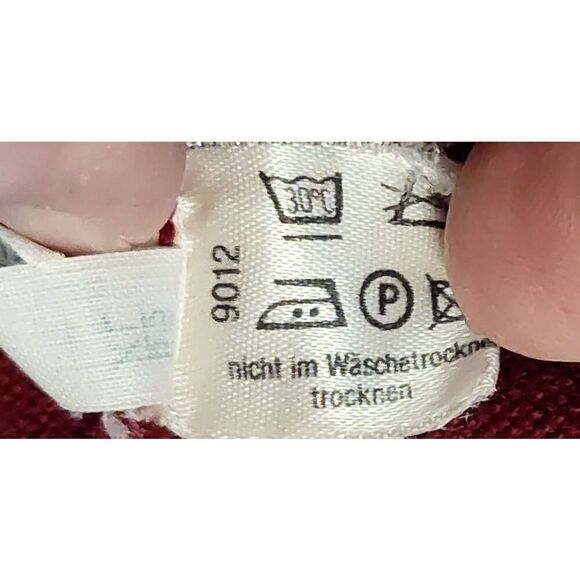 VTG XL (56)  Marz Munchen Germany 100% pure new wool Crew Neck Sweater Made West - Picture 7 of 8